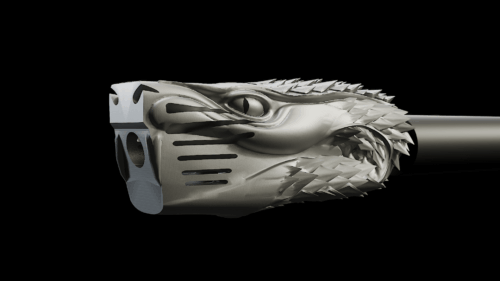 The VIPR-Ti Compensator by Muzzlewerks.