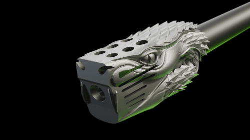 The VIPR-Ti Compensator by Muzzlewerks.