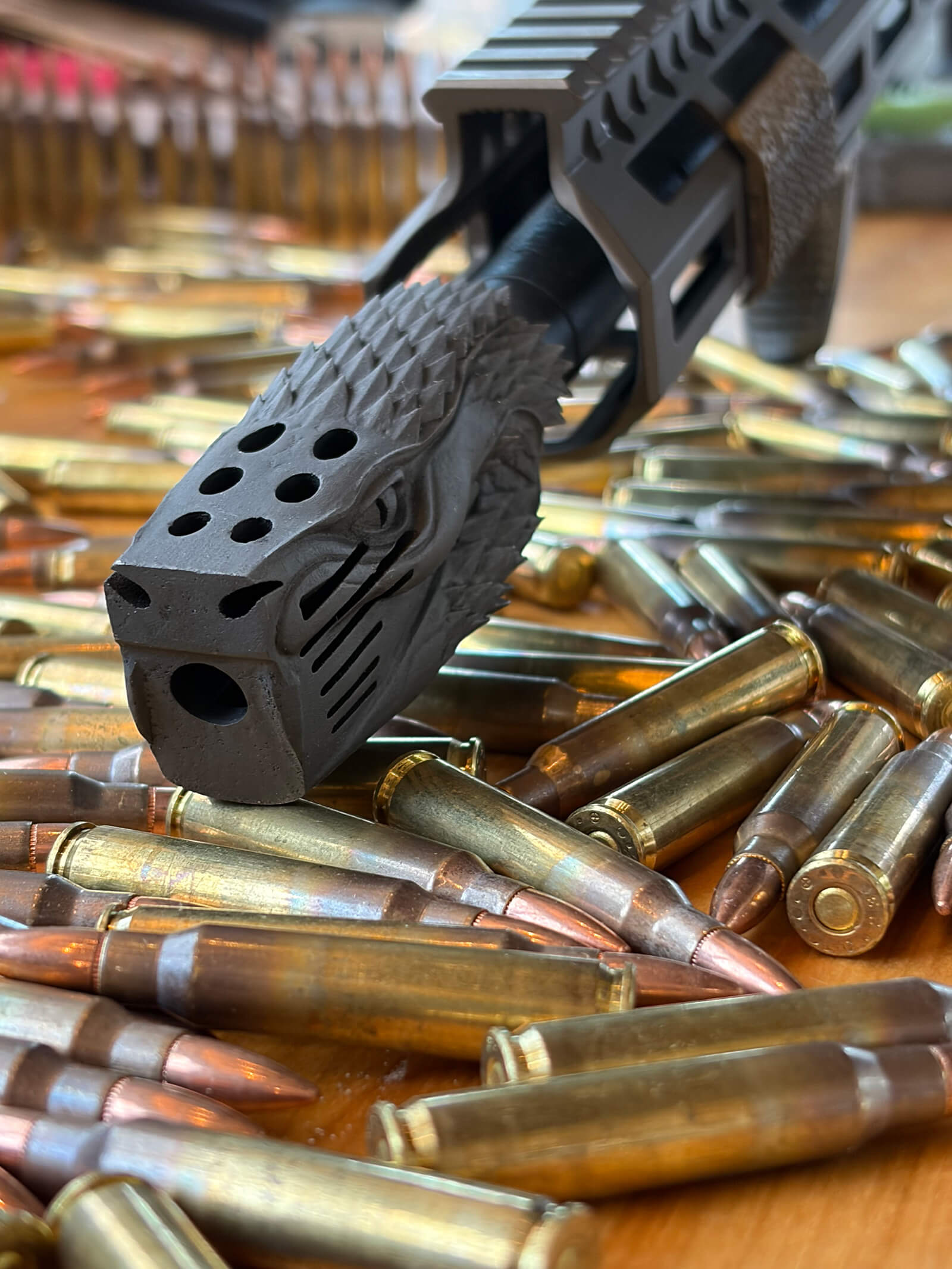 The VIPR-Ti Compensator by Muzzlewerks.